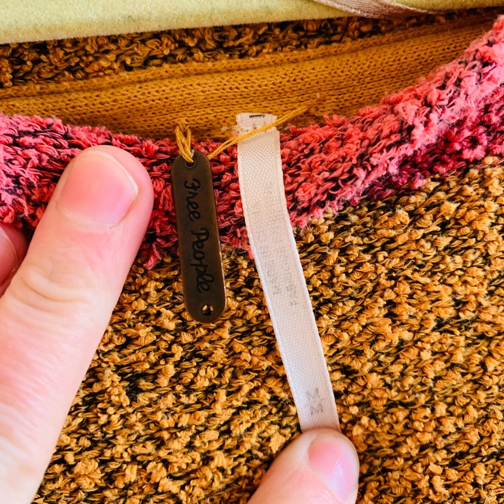 Free People Color Block Sweater - Picture 2 of 4